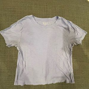 Athleta light purple shirt